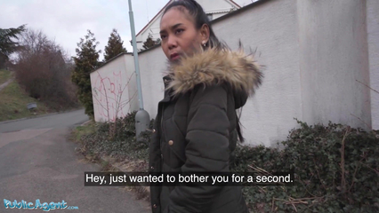 Азиатская няня согласилась на секс пикапером за дополнительные деньги