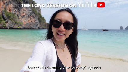 Азиатская путешественница Luna Okko трахается со своим парнем в душе